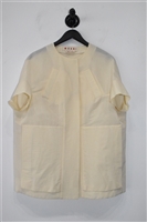 Palest Yellow Marni Short Sleeved Jacket, size 6