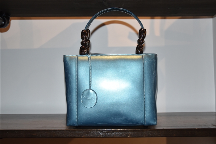 Aqua Dior Handbag, size S