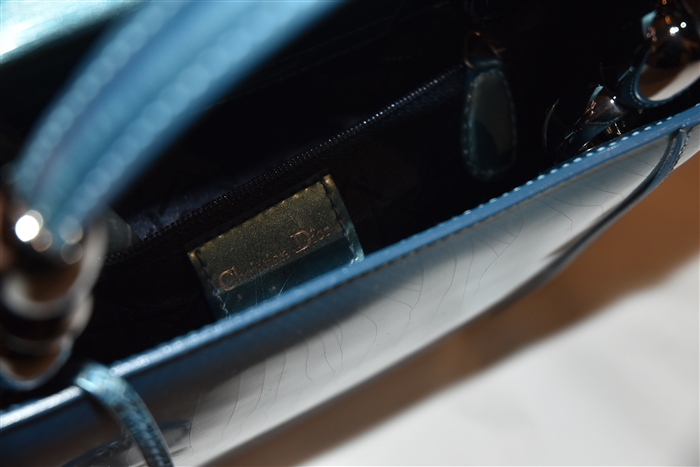 Aqua Dior Handbag, size S