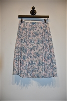 Floral Prada Flared Skirt, size S