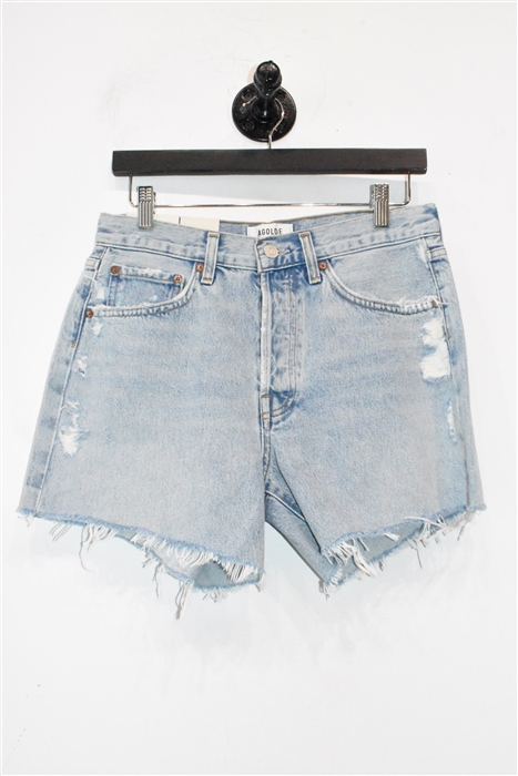 Light Denim Agolde Shorts, size 26