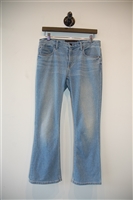 Faded Denim Alexander Wang Boot-Cut Jean, size 27