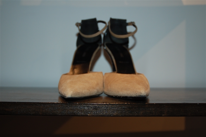 Tan Helmut Lang Pumps, size 9