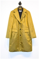 Dark Gold Iceberg Coat, size 6