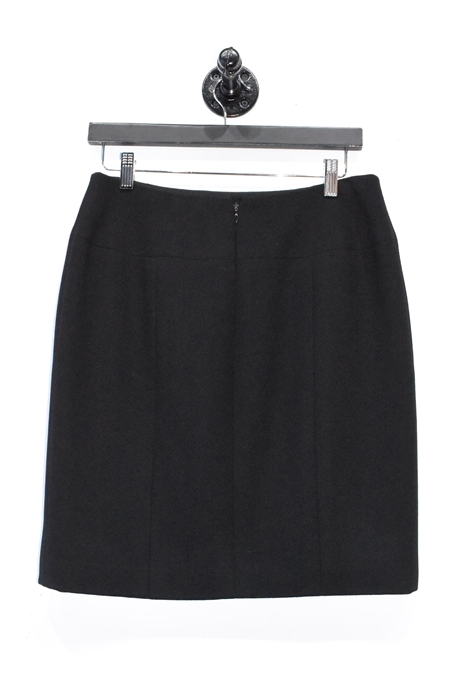 Basic Black Chanel Pencil Skirt, size 8