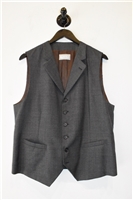 Dark Steel Brunello Cucinelli Vest, size 44