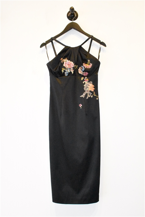 Black Julian Joyce Sheath Dress, size 4