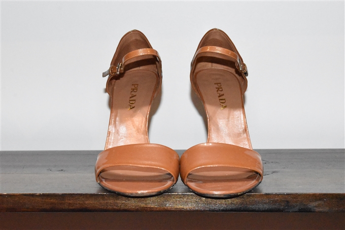 Toffee Prada Sandal, size 8