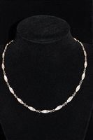 Rhodium Nina Ricci - Vintage Necklace, size O/S