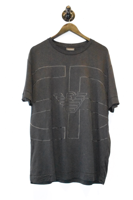 Faded Black Emporio Armani T-Shirt, size 2XL