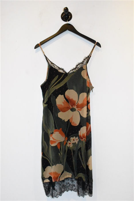Floral Twin-Set Slip Dress, size S