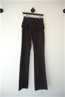 Basic Black Saint Laurent Trousers, size 4