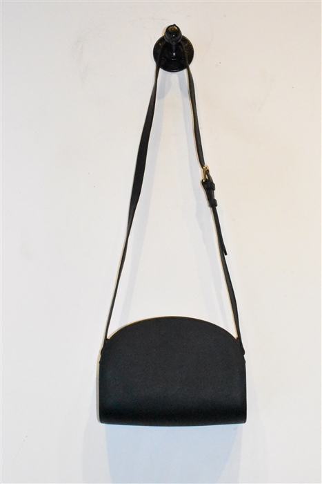 Black Leather A.P.C. Cross-Body, size M