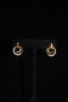 Gold Nina Ricci Earrings, size O/S