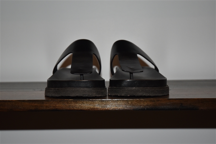 Black Leather Alexander Wang Sandal, size 9