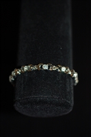 Rhodium Nina Ricci Bracelet, size O/S