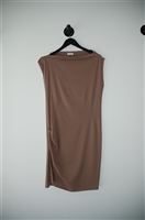 Beige Brunello Cucinelli Cocktail Dress, size M