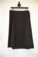 Espresso Jil Sander Straight Skirt, size 10