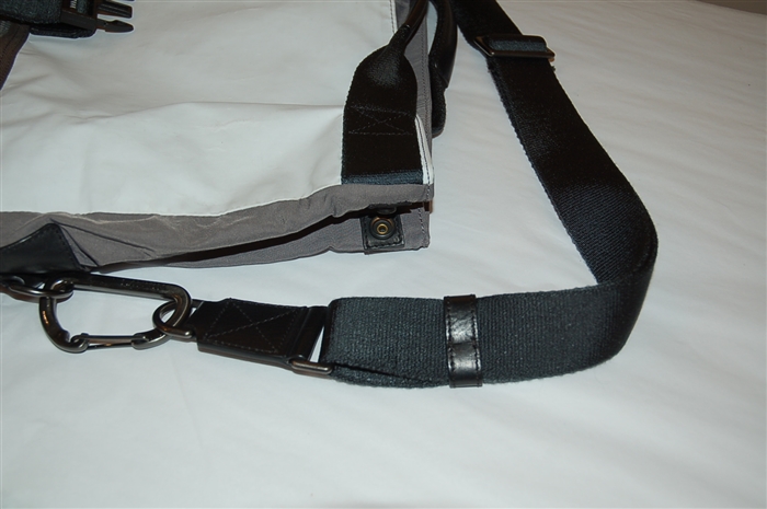 Slate Lanvin Messenger, size L