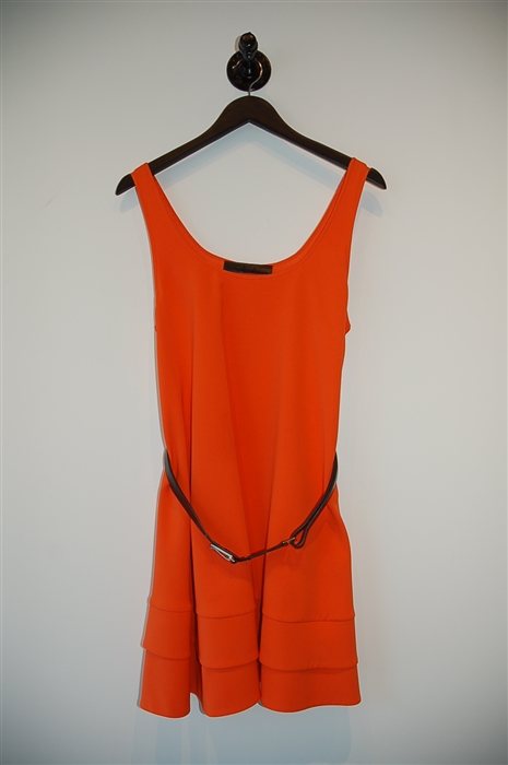 Bright Orange Proenza Schouler Short Dress, size 8