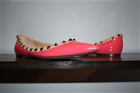 Fuchsia Valentino Flats, size 9