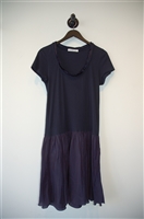 Navy Sacai Luck Day Dress, size S