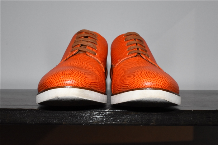 Burnt Orange Fendi Derby, size 7.5