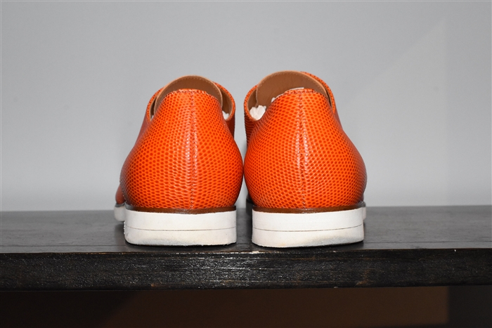 Burnt Orange Fendi Derby, size 7.5