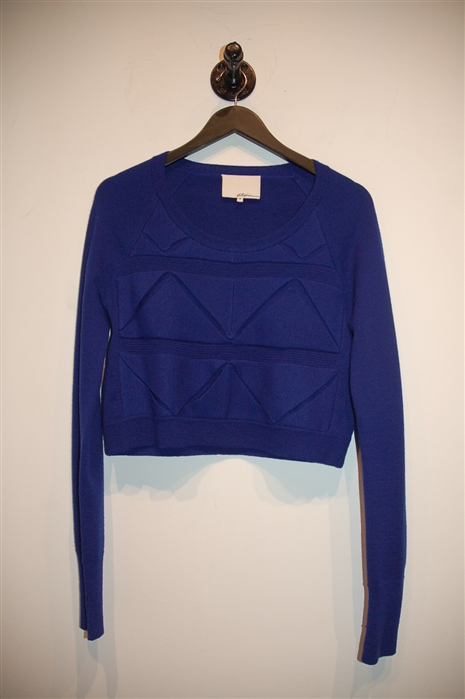 Electric Blue 3.1 Phillip Lim Pullover, size M