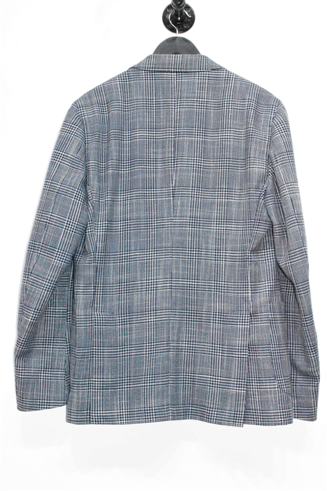 Navy Check Lardini Sport Coat, size 44