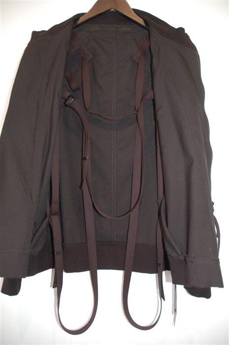 Basic Black Julius Zippered Jacket, size S