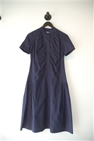 Navy Issey Miyake Drop Waist Dress, size M