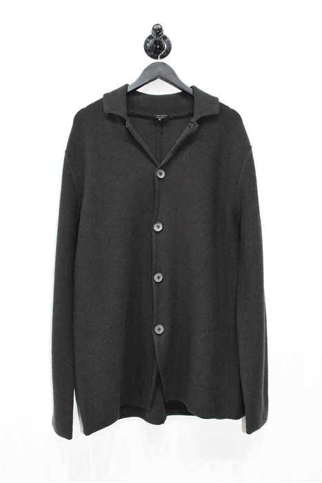 Espresso Giorgio Armani Cardigan, size 2XL