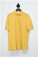 Goldenrod Brunello Cucinelli Polo, size L