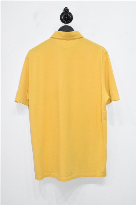 Goldenrod Brunello Cucinelli Polo, size L
