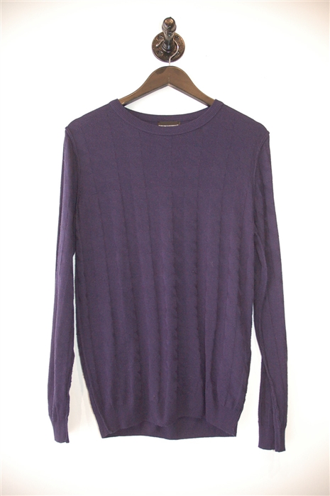 Navy Emporio Armani Pullover, size S