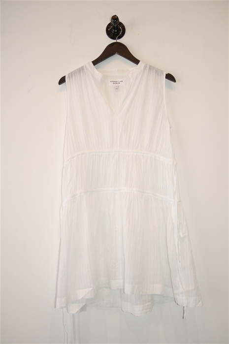 White Lace Derek Lam - 10 Crosby A-Line Dress, size 10