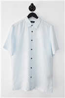 Pale Blue Theory Short-Sleeved Shirt, size M