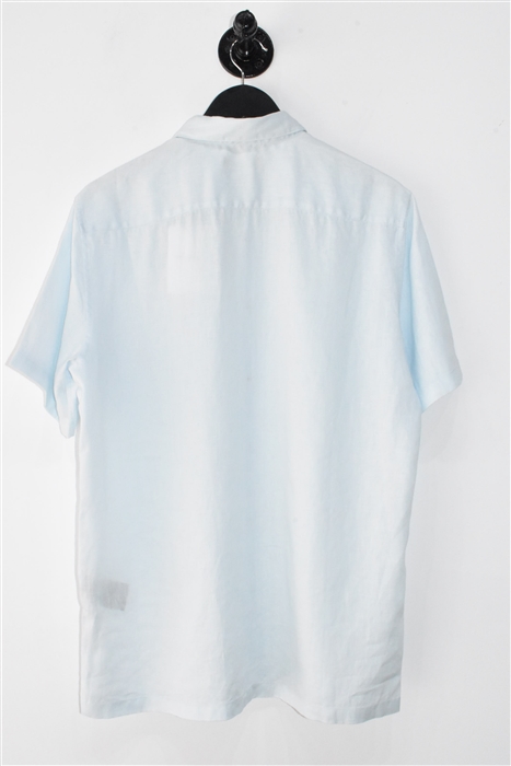 Pale Blue Theory Short-Sleeved Shirt, size M