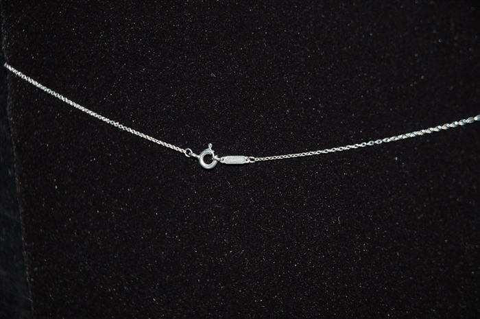 Sterling Silver Tiffany & Co Necklace, size O/S