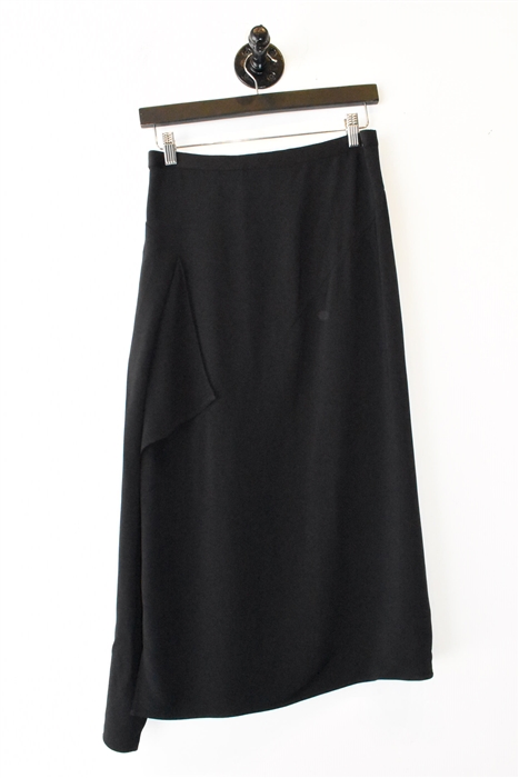 Basic Black Helmut Lang Midi Skirt, size S