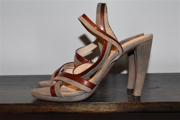 Taupe Prada Sandal, size 7