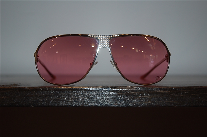 Rose Dior Sunglasses, size O/S