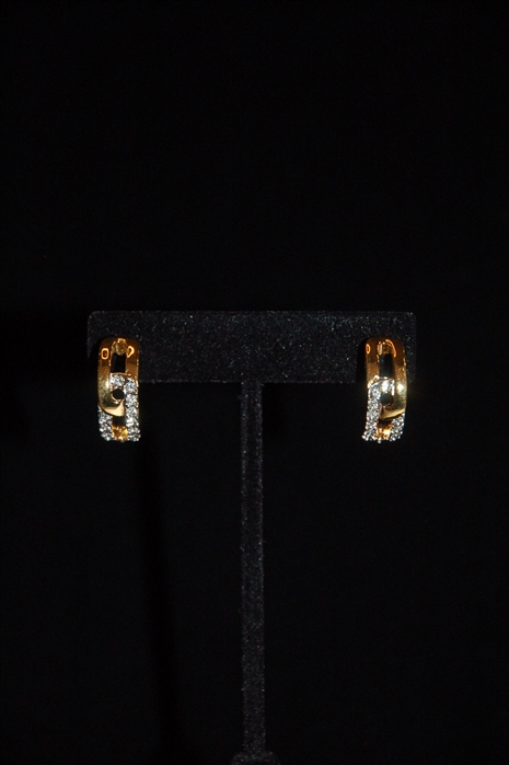 Gold Nina Ricci Earrings, size O/S