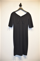 Navy Lida Baday Sheath Dress, size 8