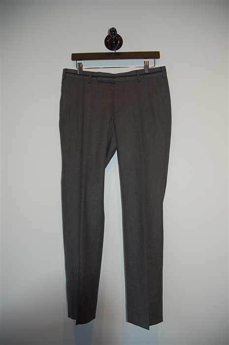 Dark Ash Z Zegna Suit Trousers, size 30