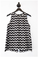 Geometric Rag & Bone Shell, size M