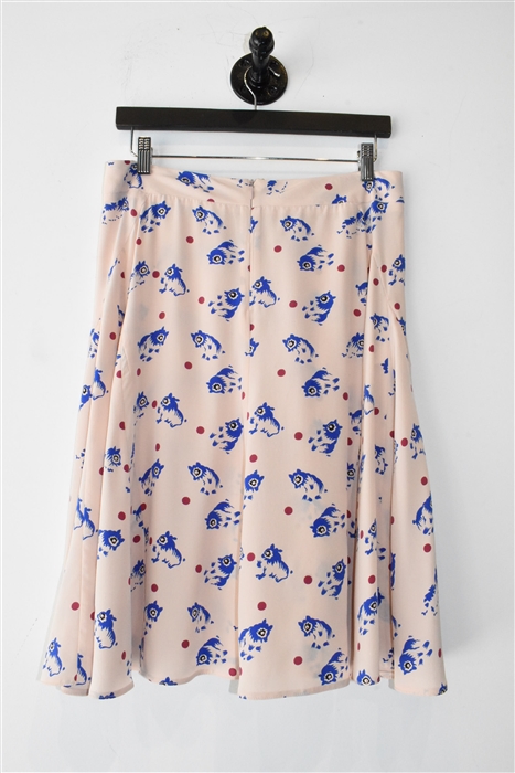 Pale Pink Marni A-Line Skirt, size 6