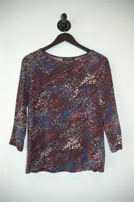 Abstract Print Comrags Pullover, size XL