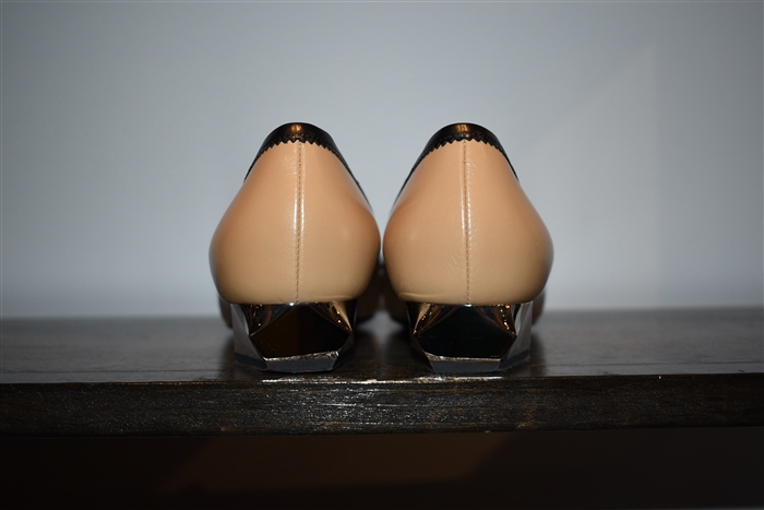 Beige Fendi Kitten Heels, size 9